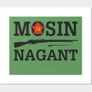 Mosin nagant Russia (on light) Posters and Art